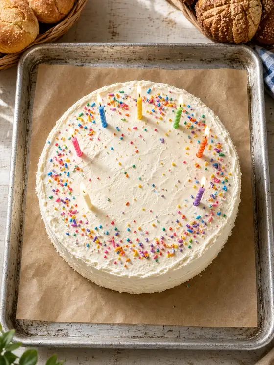 Pastel de cumpleaños, imagen ilustrativa